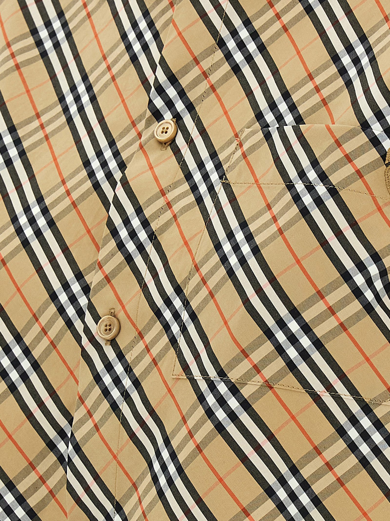 [Burberry] Shirts Short Sleeve SS25 8106190SANDIPCHECK