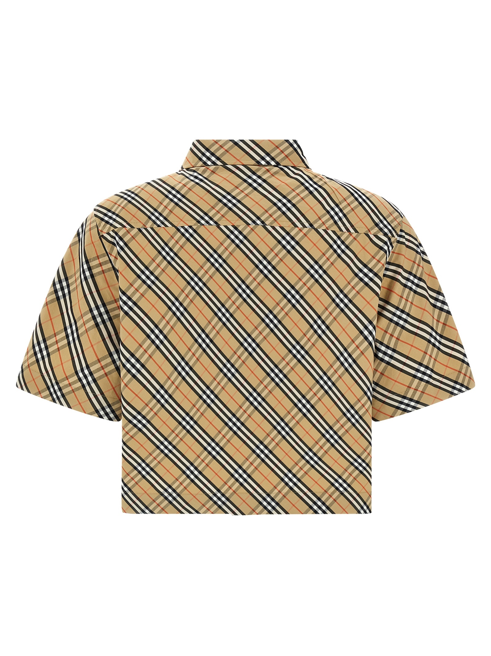 [Burberry] Shirts Short Sleeve SS25 8106190SANDIPCHECK