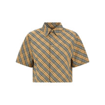 [Burberry] Shirts Short Sleeve SS25 8106190SANDIPCHECK