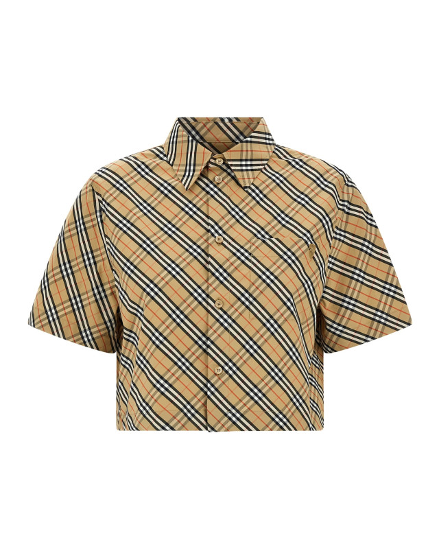 [Burberry] Shirts Short Sleeve SS25 8106190SANDIPCHECK