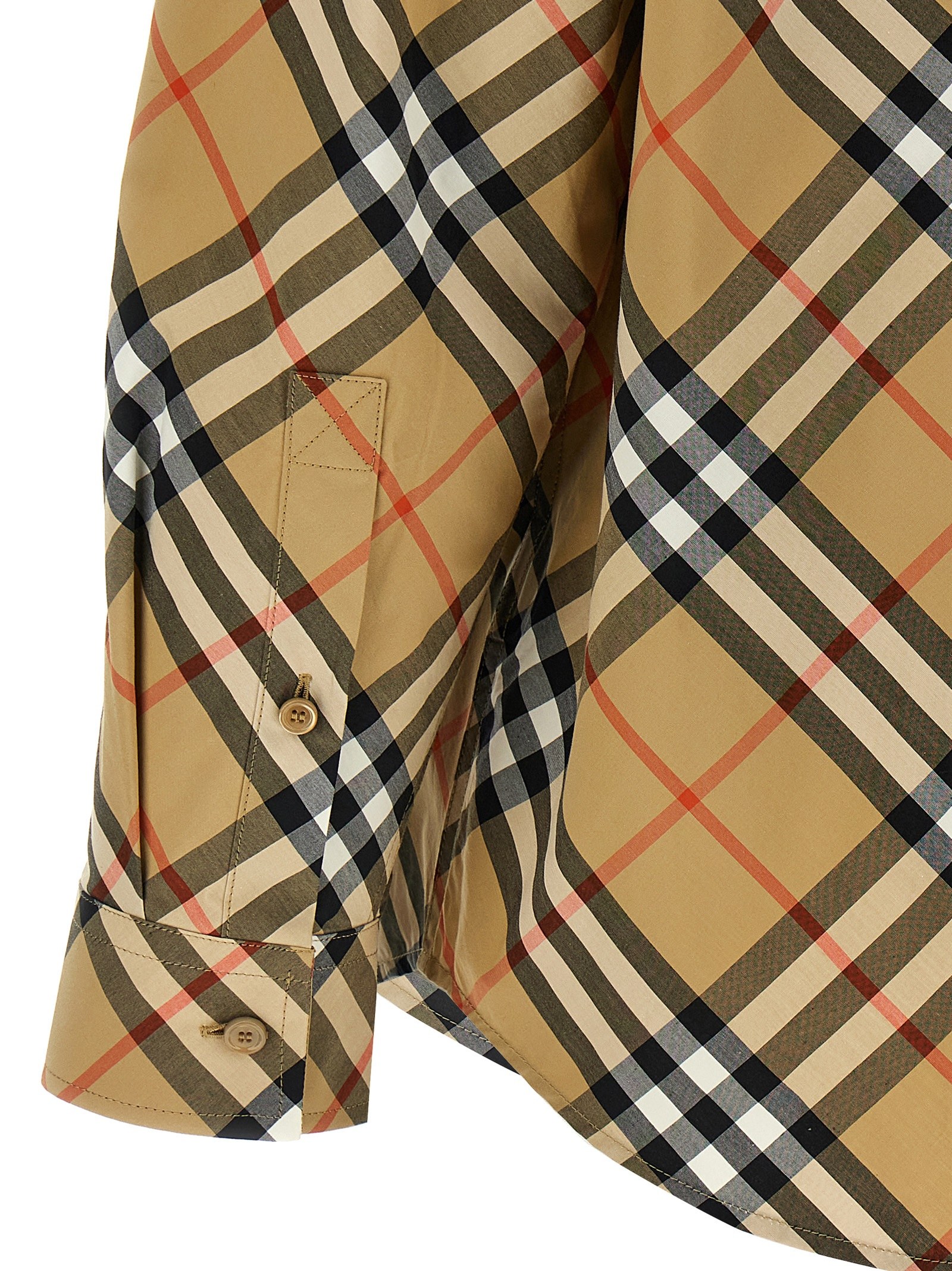 [Burberry] Blouse SS25 8106164SANDIPCHECK