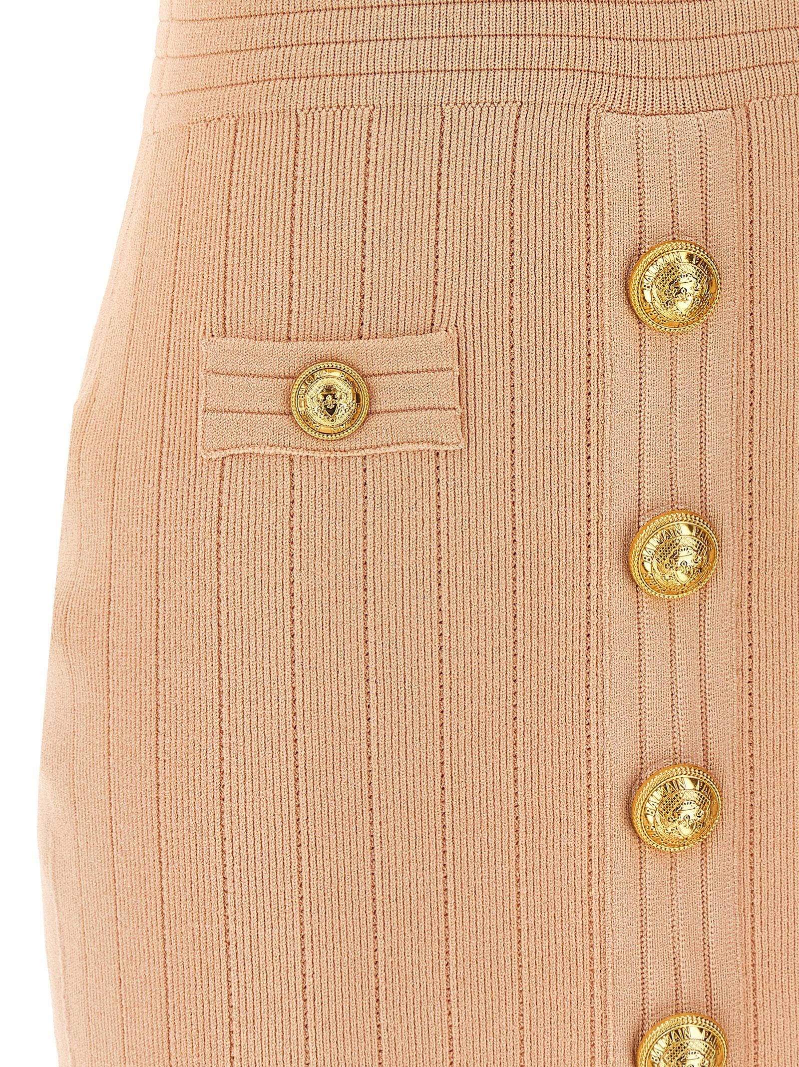 [Balmain] Short sleeve dress SS25 EF1R6045KB070LB