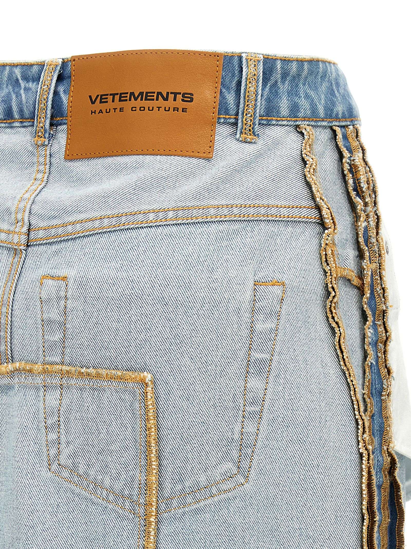 [Vetements] Long skirt FW24 WA65SK870NLIGHTBLUE