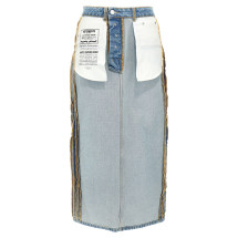 [Vetements] Long skirt FW24 WA65SK870NLIGHTBLUE