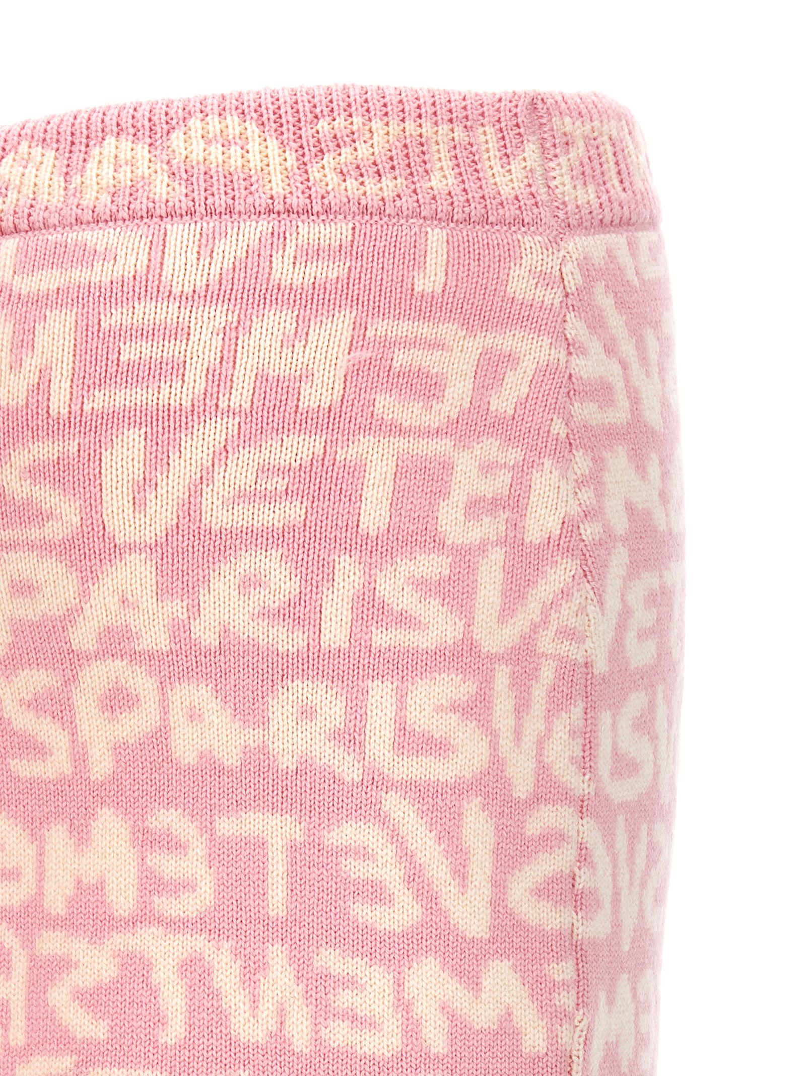 [Vetements] Mini skirt SS24 WE64KN900PWPINKWHITE