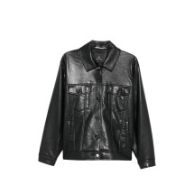 [Anine Bing] Leather Jacket FW26 A-01-12573  BLK81