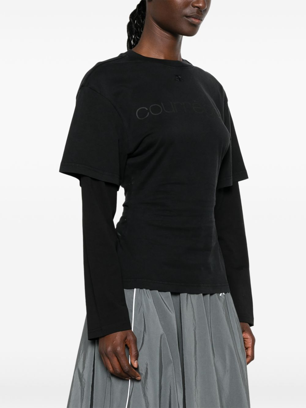 [Courreges] T-shirts Short Sleeve FW26 326JTS275JS0305B126