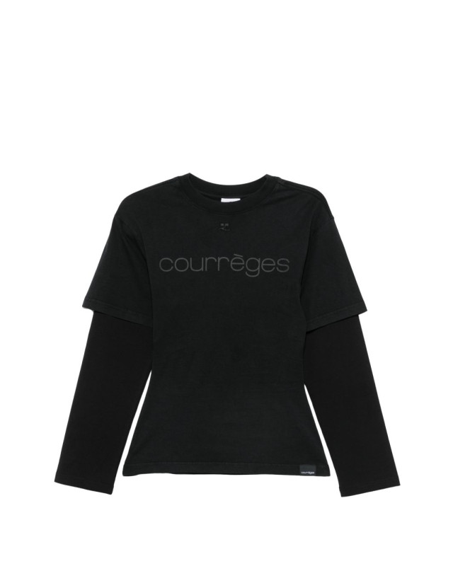 [Courreges] T-shirts Short Sleeve FW26 326JTS275JS0305B126