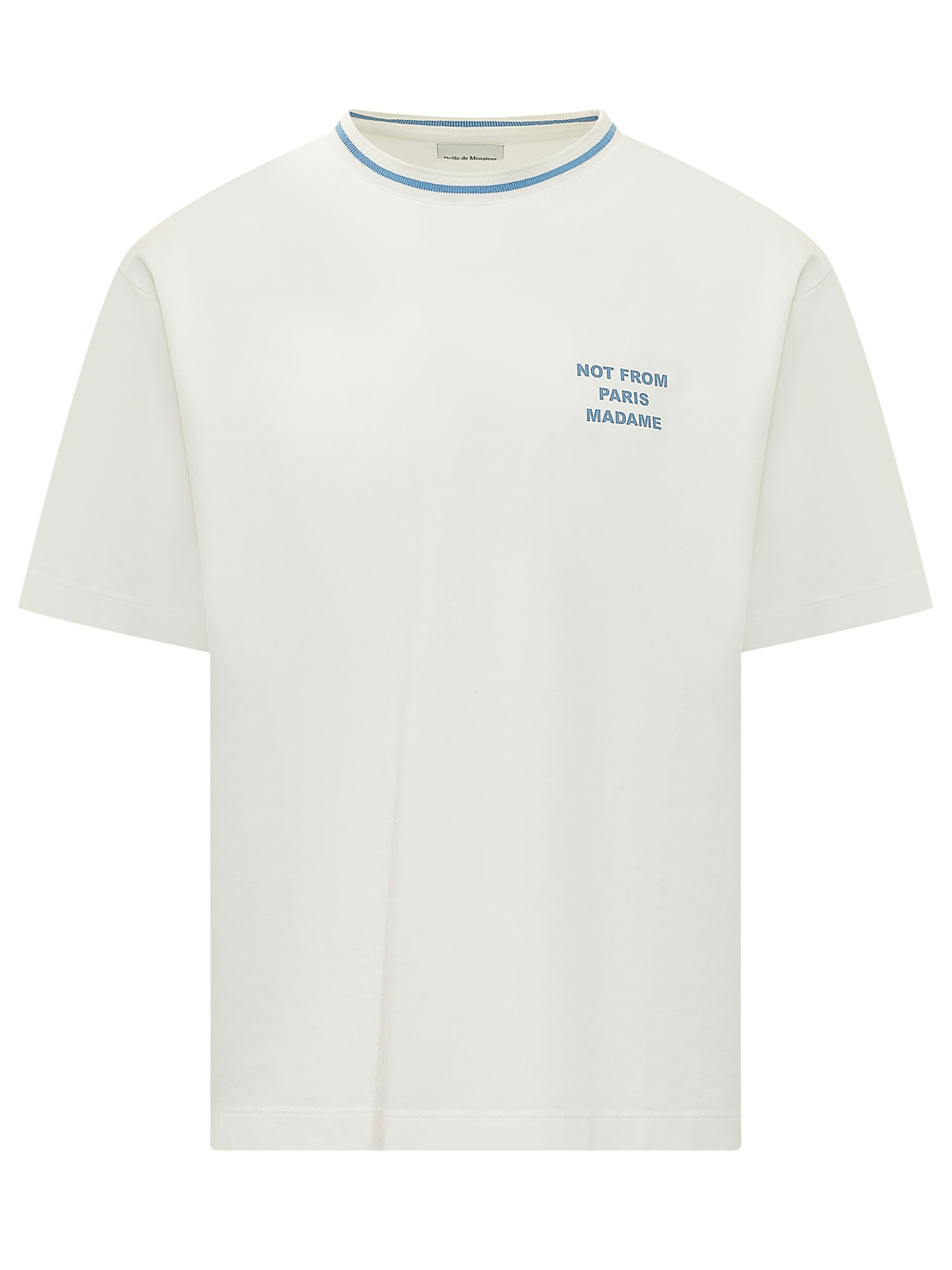 [DROLE DE MONSIEUR] T-shirts Short Sleeve FW26 LTS189CO002 OW