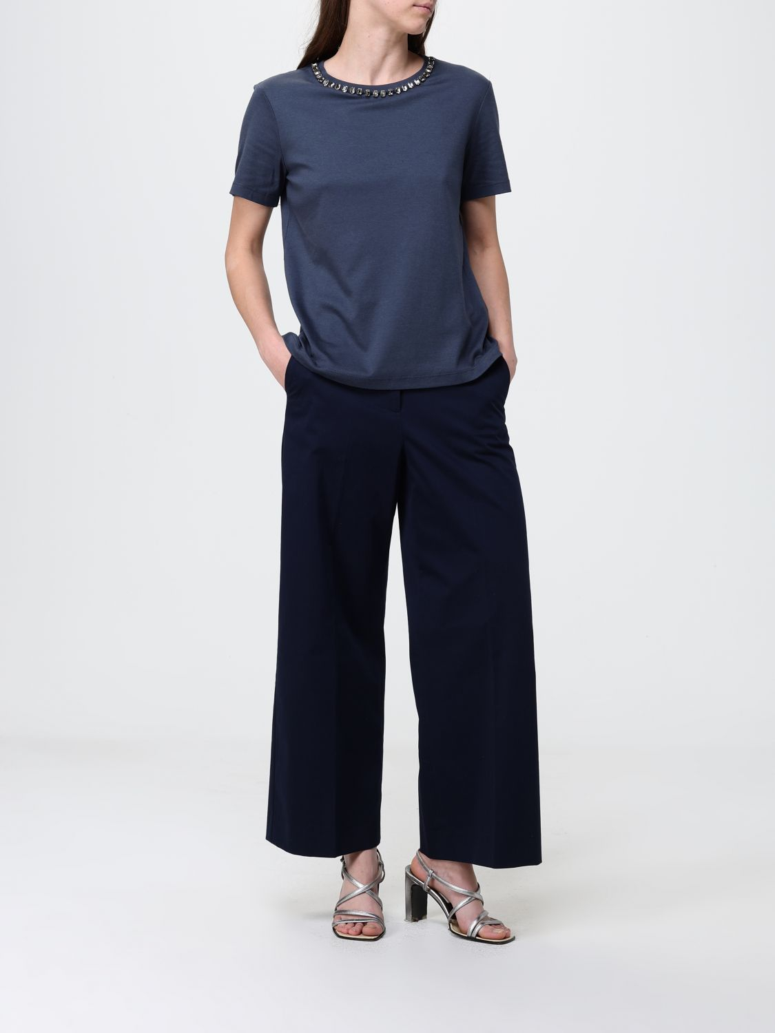 [S Max Mara] T-shirts Short Sleeve SS26 2619971013600 006