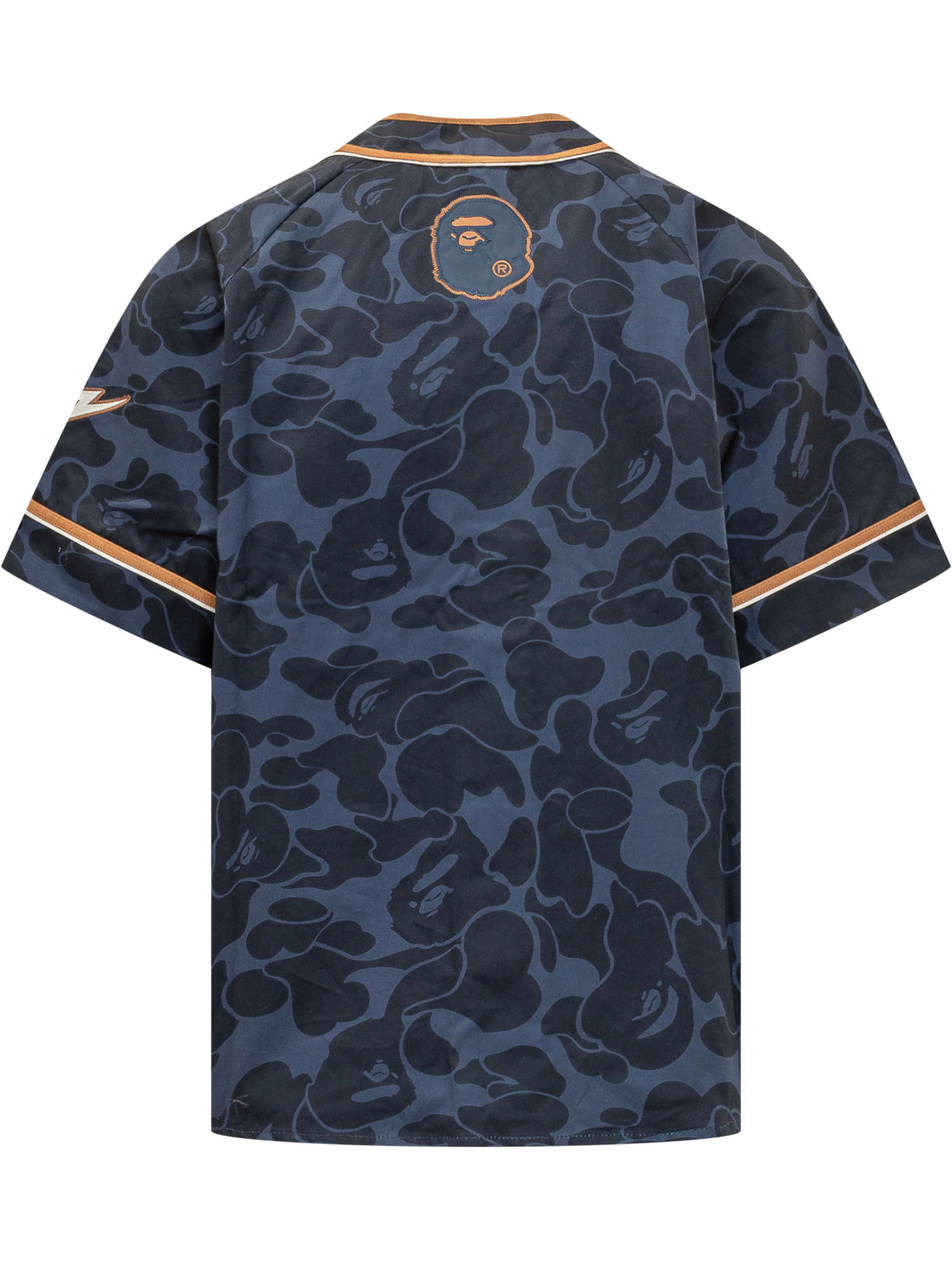 [BAPE] Shirts Short Sleeve SS26 001SRM301310M NAVY