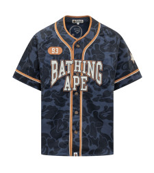 [BAPE] Shirts Short Sleeve SS26 001SRM301310M NAVY