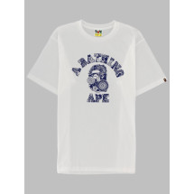 [A BATHING APE] T-shirts Short Sleeve SS26 001TEM301042M_WHXNY