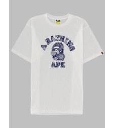 [A BATHING APE] T-shirts Short Sleeve SS26 001TEM301042M_WHXNY