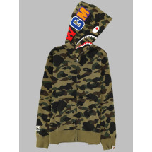 [A BATHING APE] Sweatshirt SS26 001ZPM301007M_GREEN