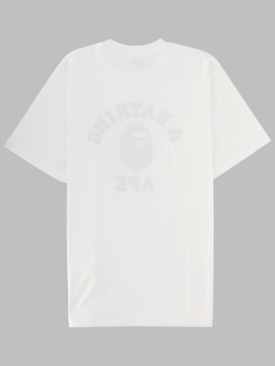 [A BATHING APE] T-shirts Short Sleeve SS26 001TEM301031M_WHXGR