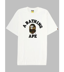 [A BATHING APE] T-shirts Short Sleeve SS26 001TEM301031M_WHXGR