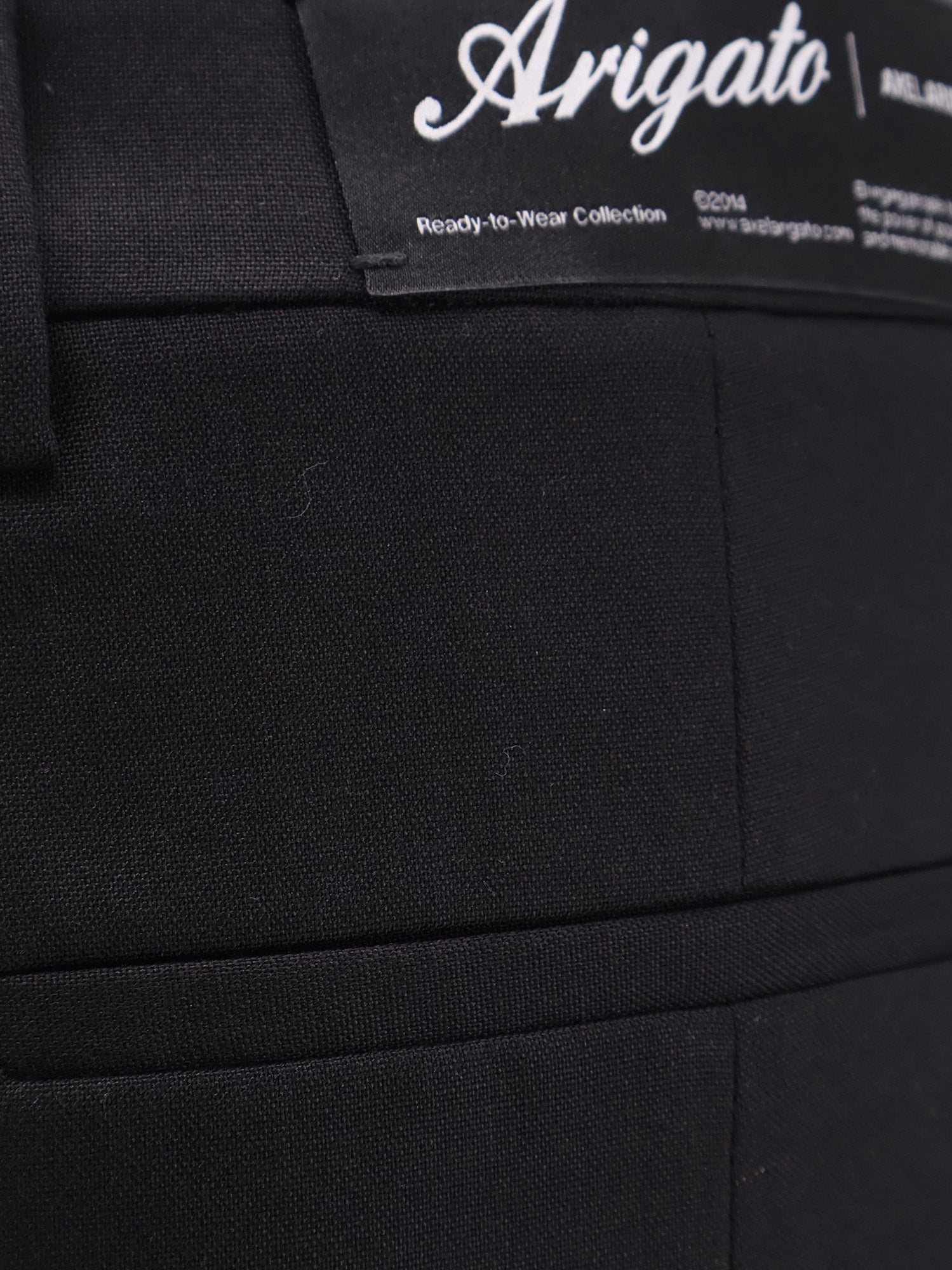 [Axel Arigato] Trousers FW25 A3549001BLACK
