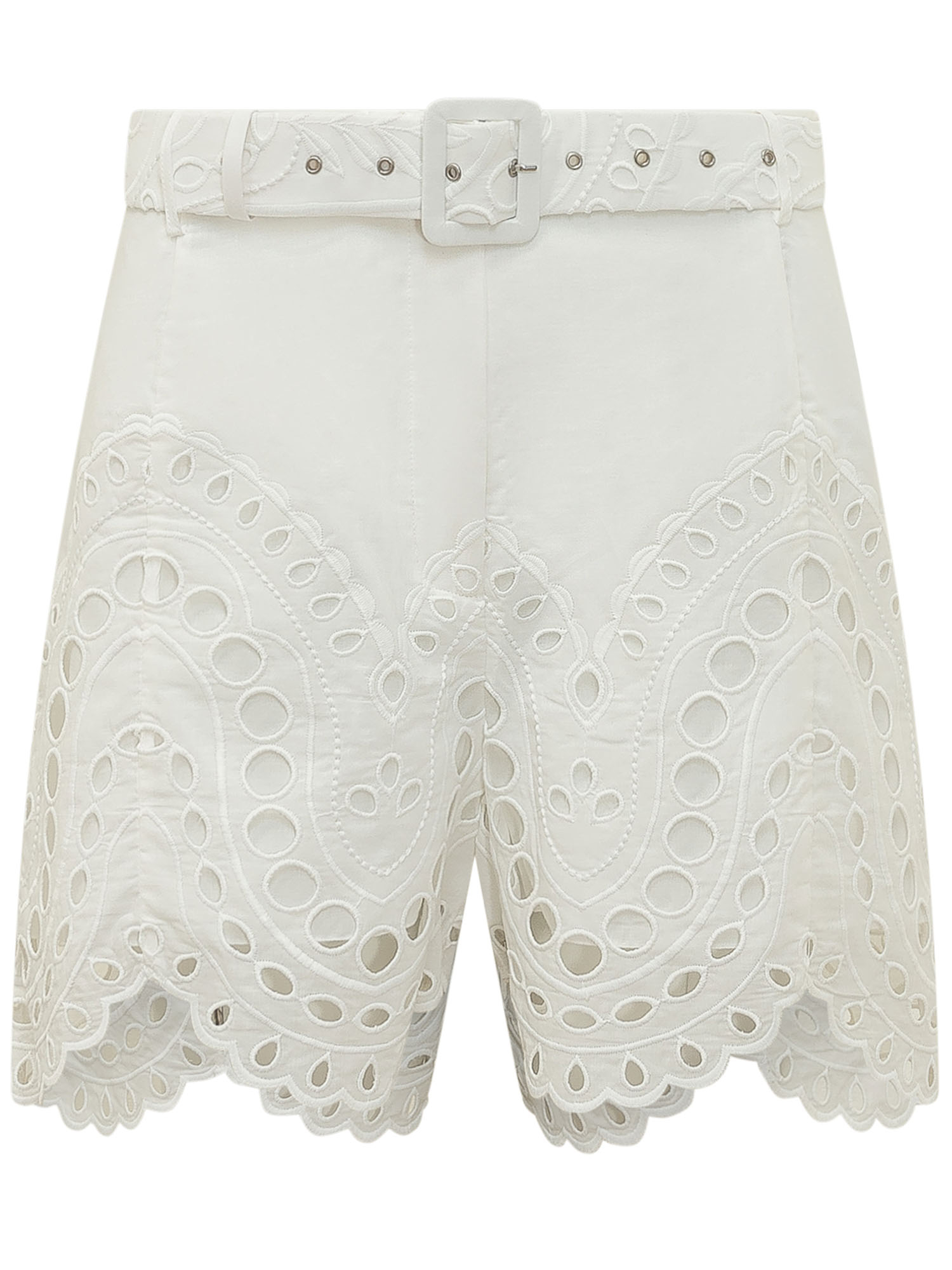 [Charo Ruiz Ibiza] Shorts SS26 263500 WHITE SEALACE