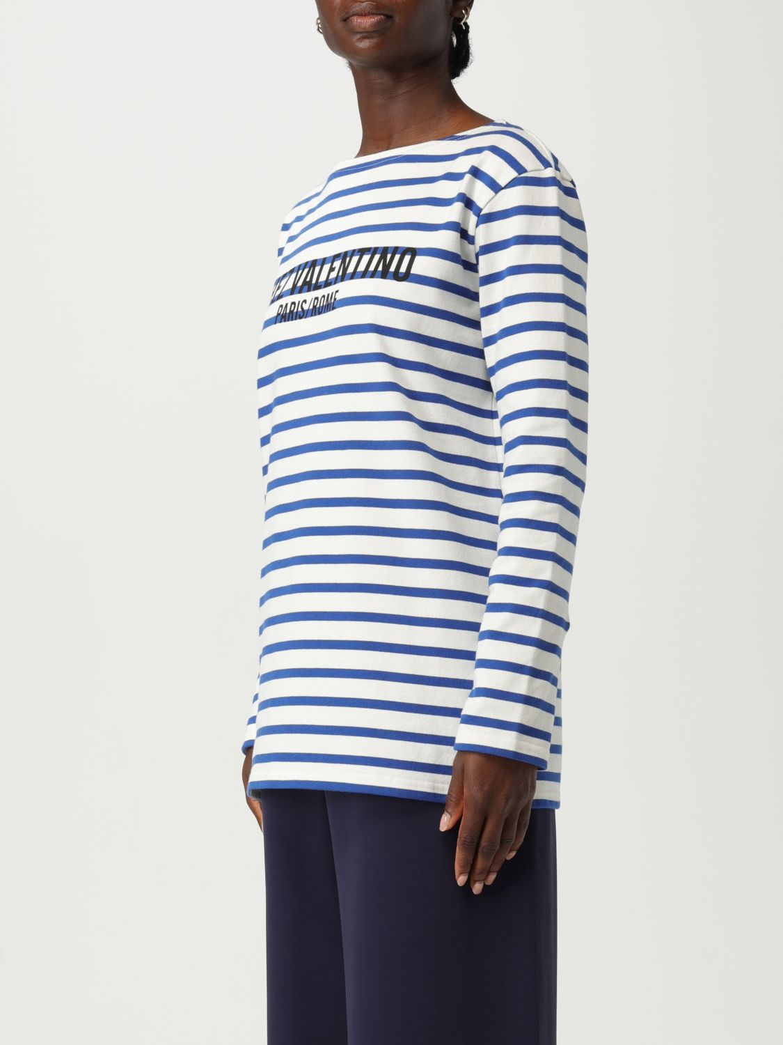 [Valentino] T-shirts Long Sleeve SS26 6B3MG24C962 CR1