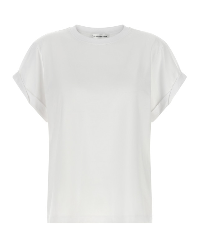 [VICTORIA BECKHAM] T-shirts Short Sleeve FW26 1226JTS007471AWHITE