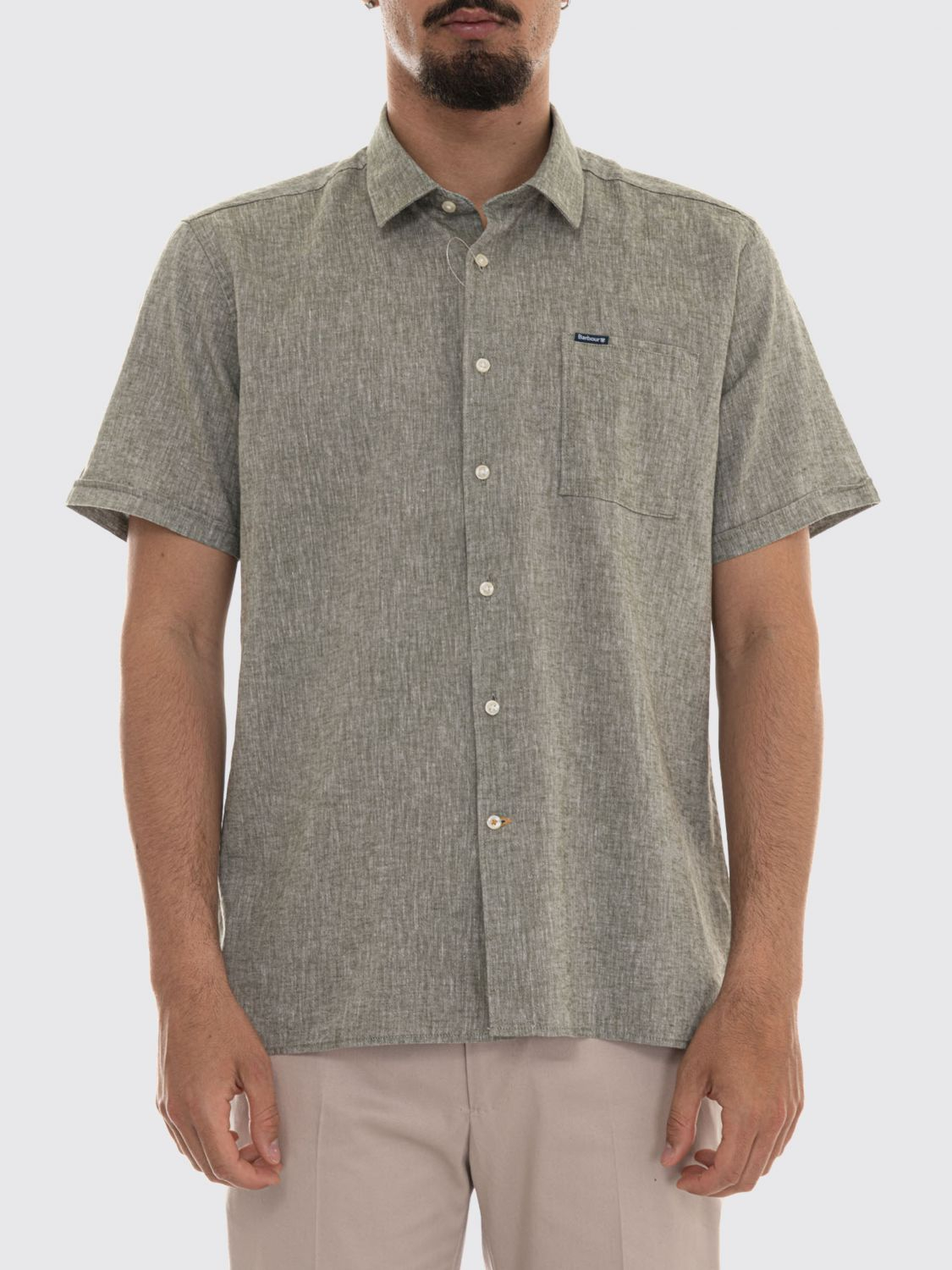 [Barbour] Shirts Short Sleeve SS26 MSH5093 0L31