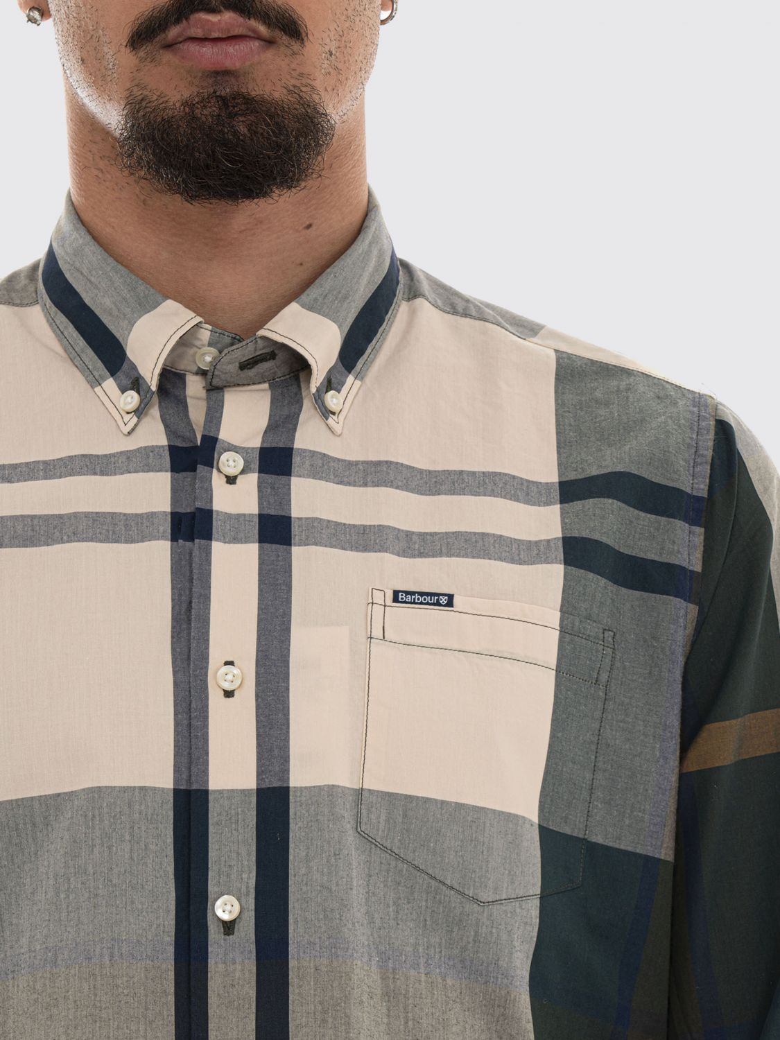 [Barbour] Shirts Long Sleeve SS26 MSH5071 TN51