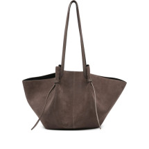 [YUZEFI] Tote bag FW26 LARGE MOCHI SUEDE NUTME