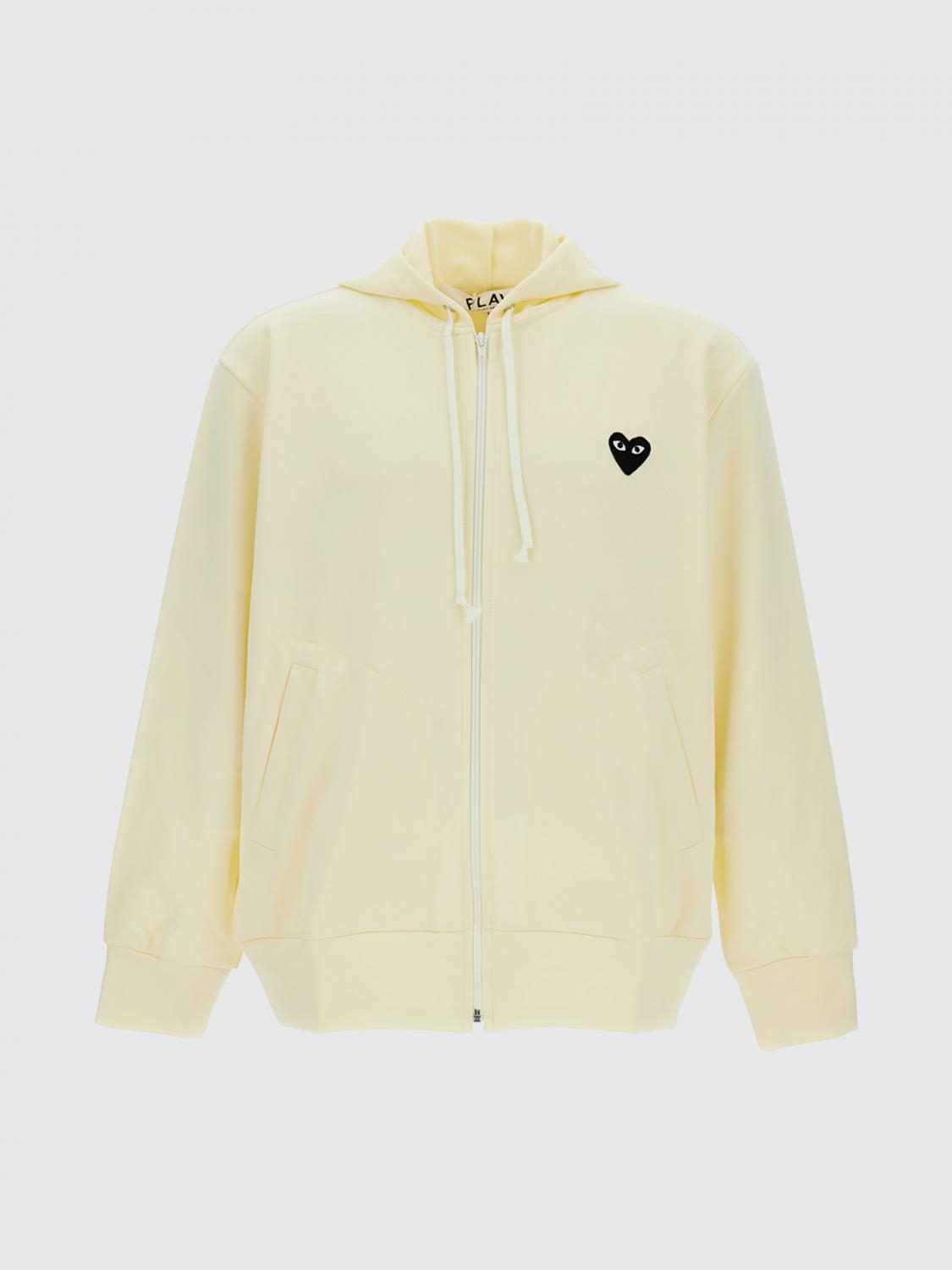 [COMME DES GARCONS PLAY] Sweatshirt SS26 AXT254 IVORY