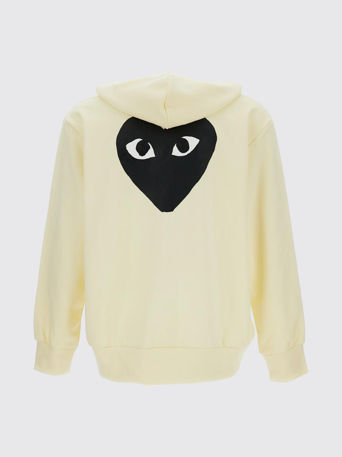 [COMME DES GARCONS PLAY] Sweatshirt SS26 AXT254 IVORY