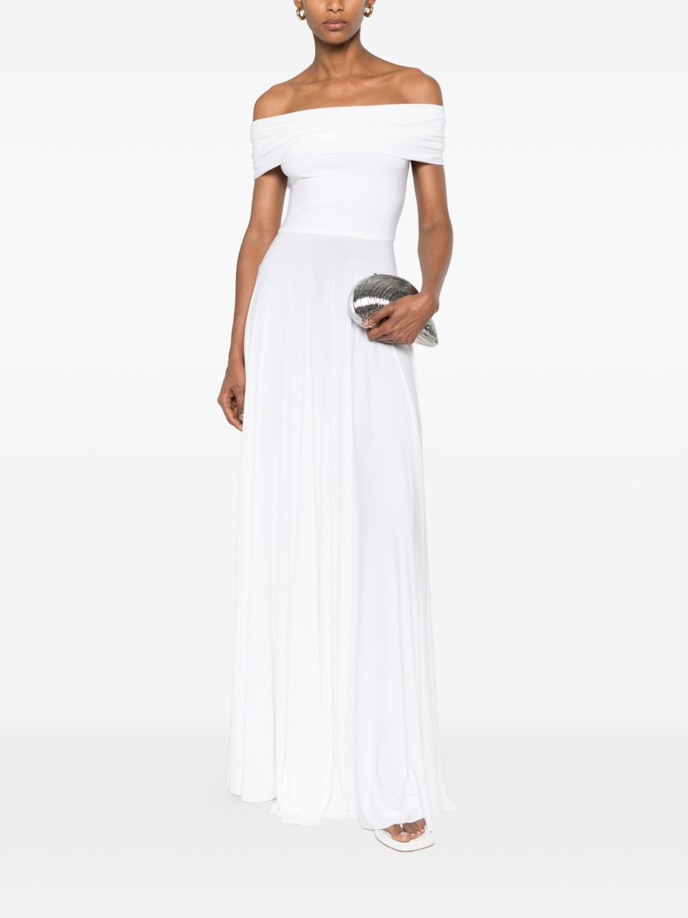 [Norma Kamali] Sleeveless dress SS26 KK1263PLT54944WHITE