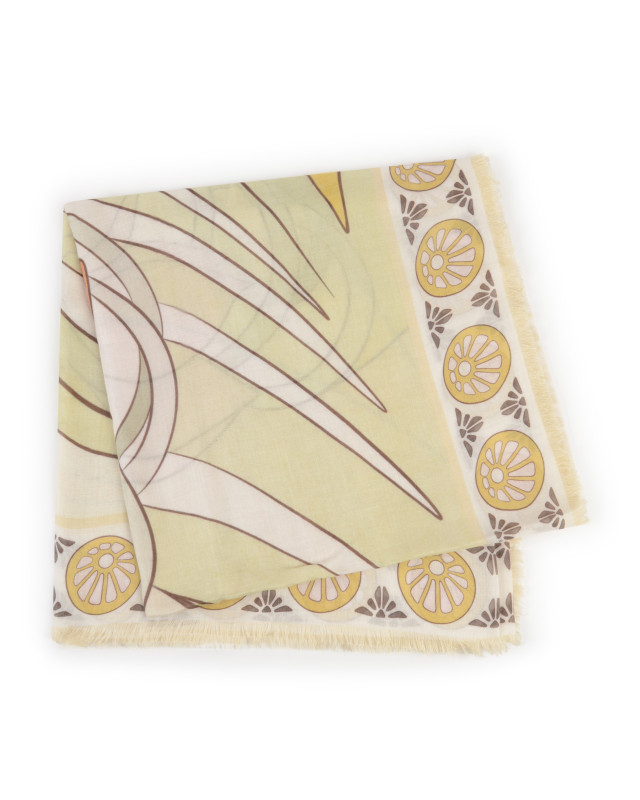 [La Double J] Scarf SS26 SCA0060MOS001TUL07PI02