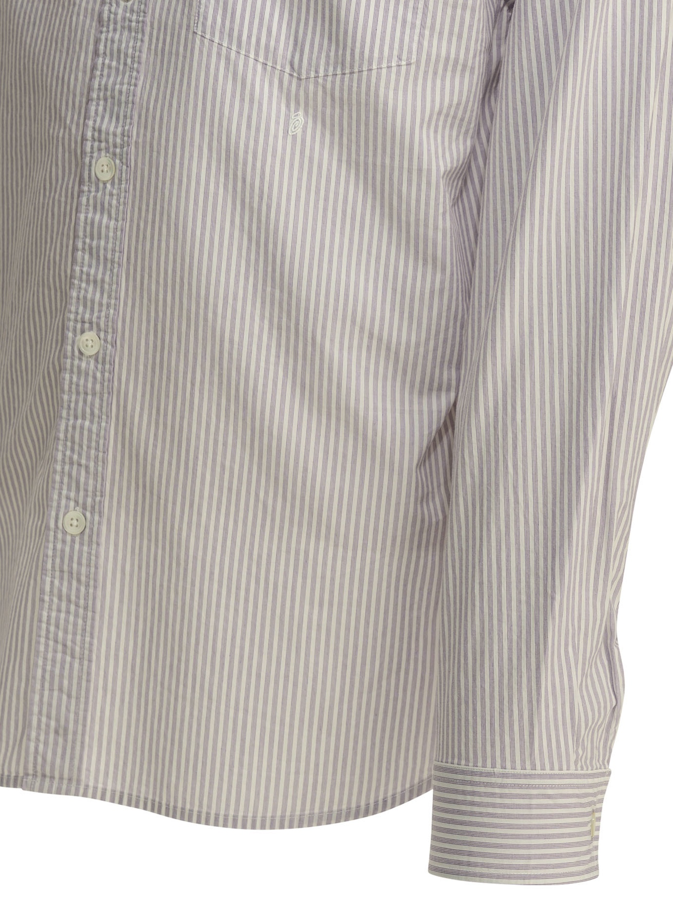 [Stussy] Shirts Long Sleeve SS26 11103883531 PURPLE STRIPE