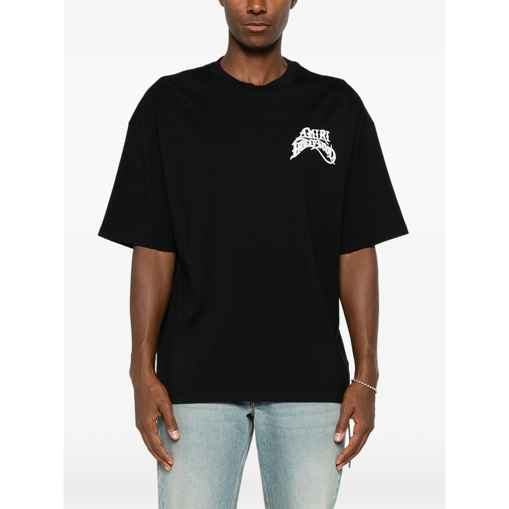 [Amiri] T-shirts Short Sleeve FW26 AMTOJR1189  BLACK