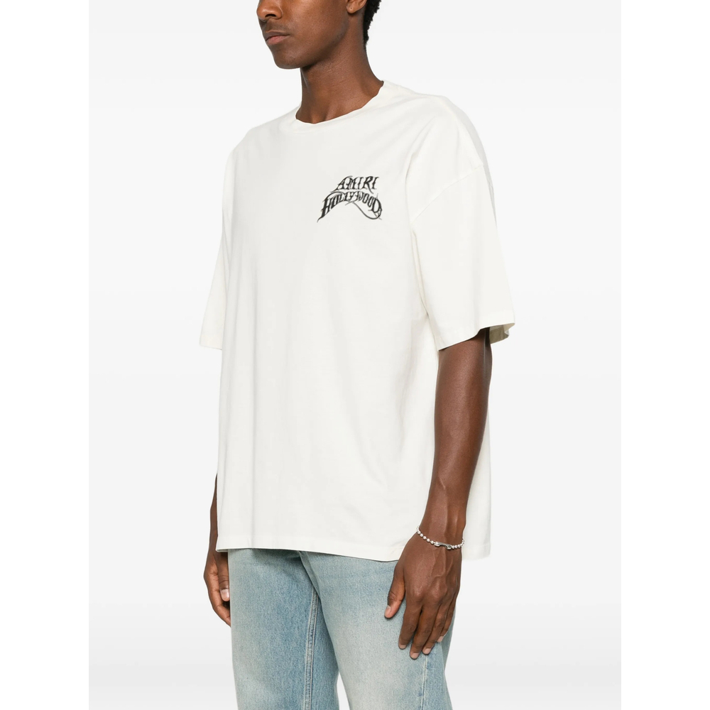 [Amiri] T-shirts Short Sleeve FW26 AMTOJR1189  IVORY