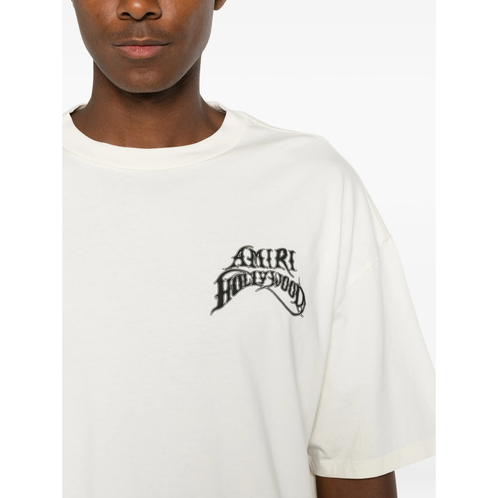 [Amiri] T-shirts Short Sleeve FW26 AMTOJR1189  IVORY