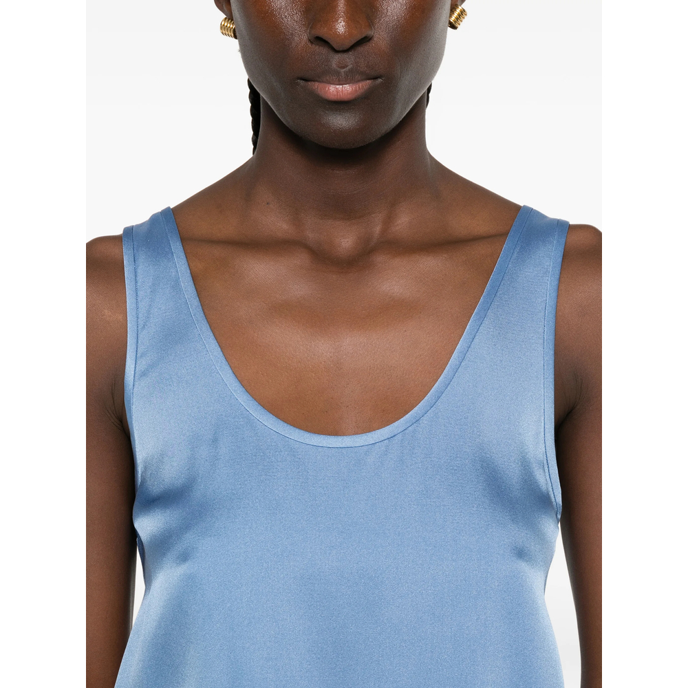 [Anine Bing] T-shirts Sleeveless FW26 A-07-0839  BLU02