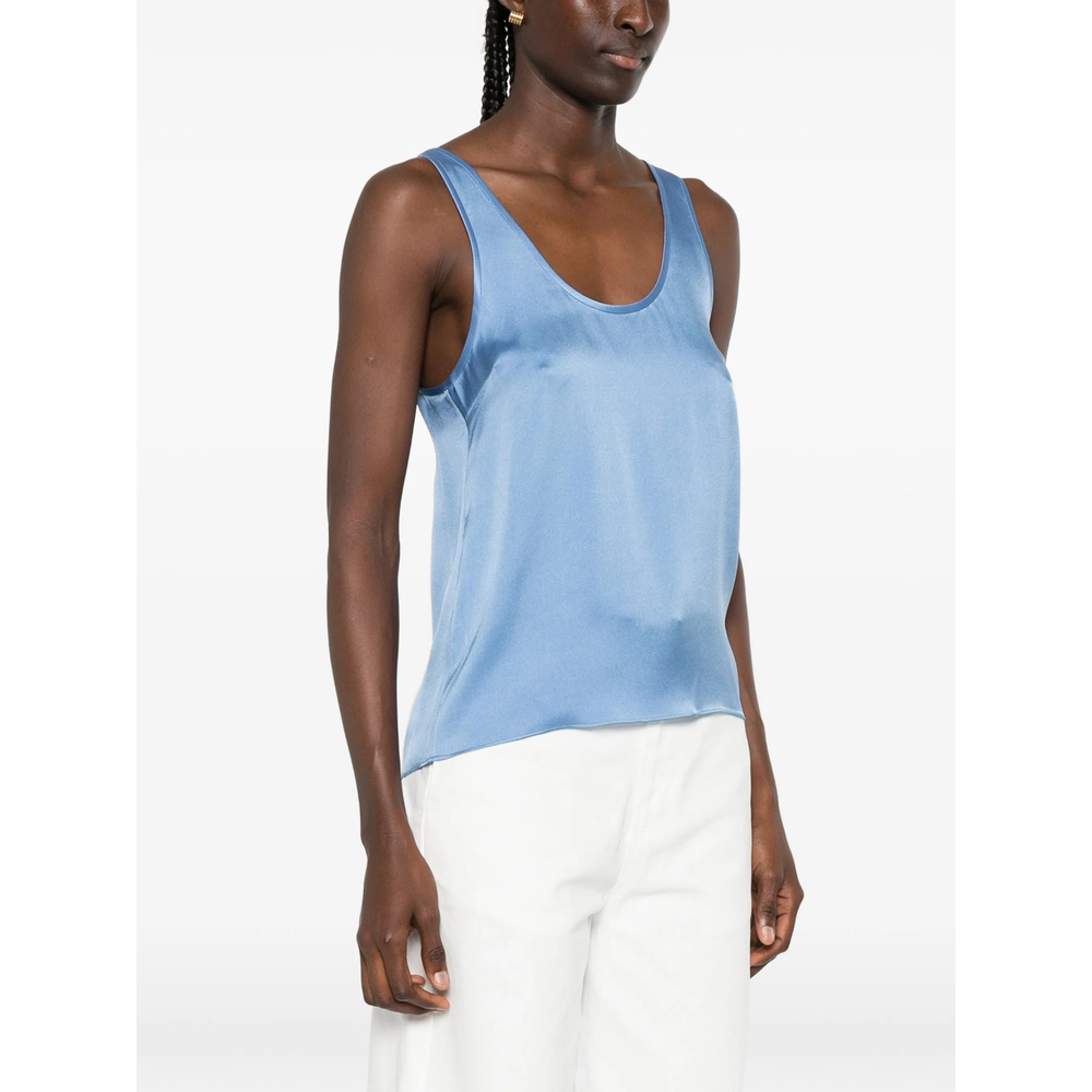 [Anine Bing] T-shirts Sleeveless FW26 A-07-0839  BLU02