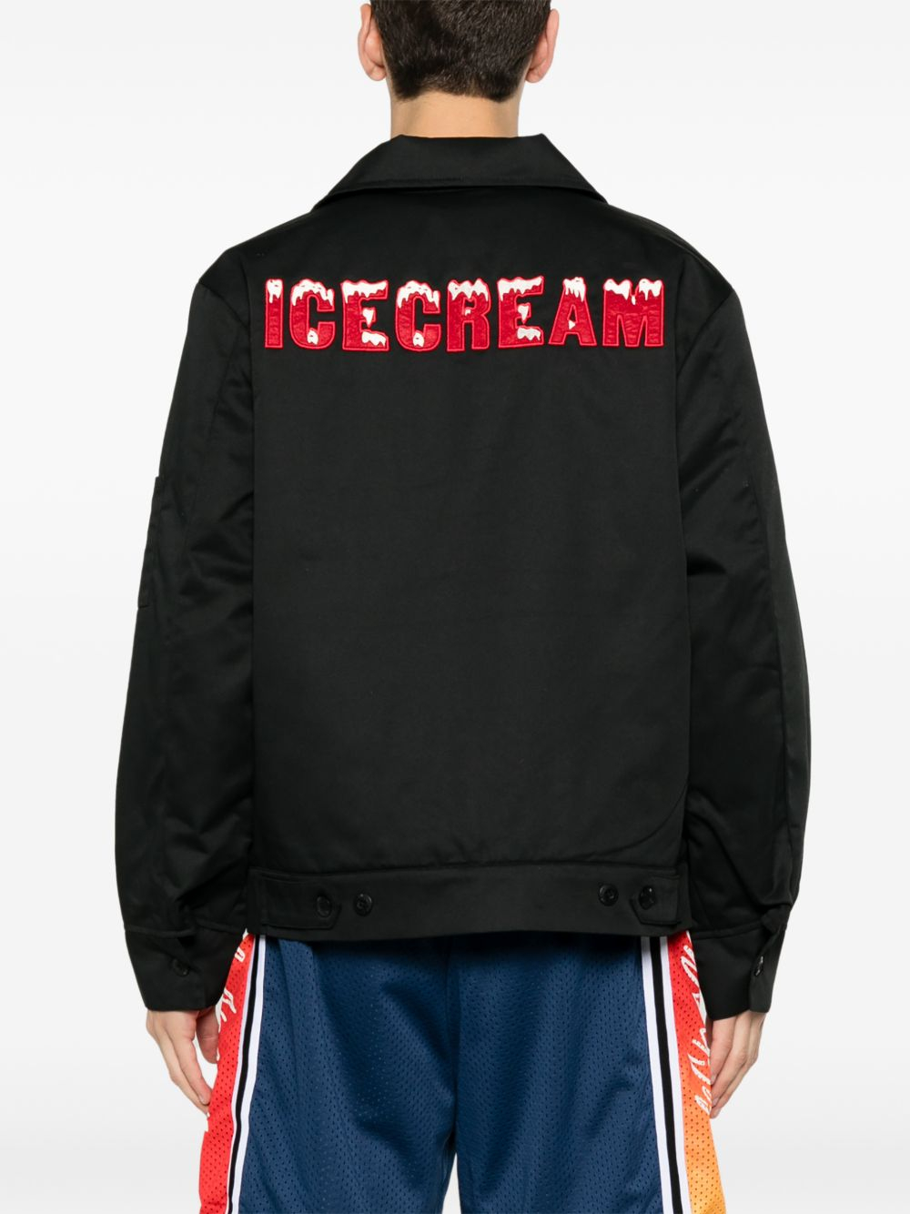 [ICECREAM] Casual Jacket FW26 ICOU26204BLACK