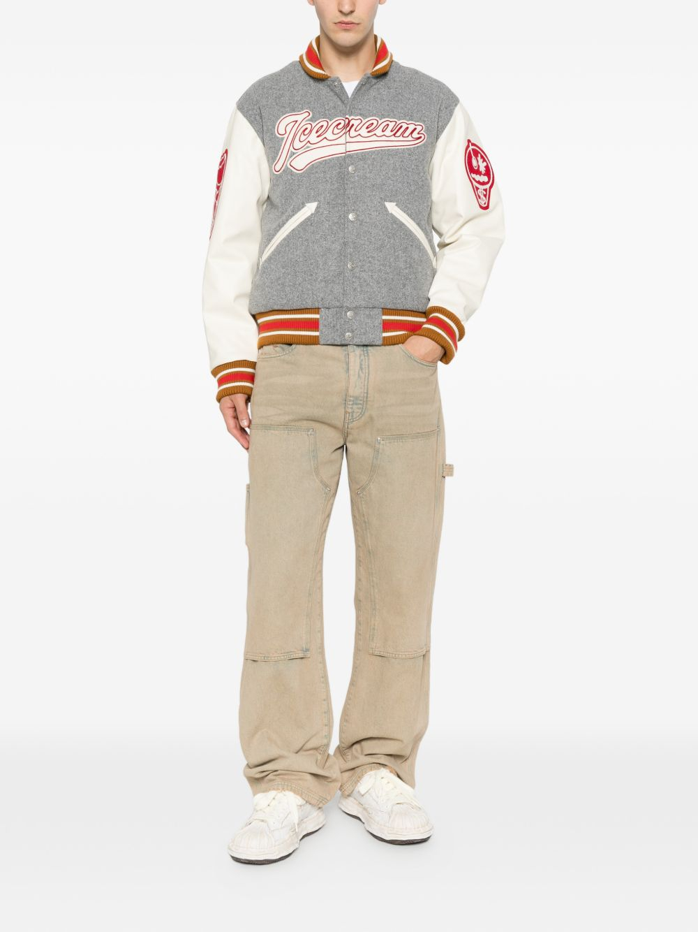 [ICECREAM] Casual Jacket FW26 ICOU26201GREY