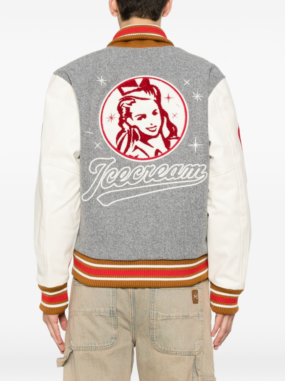 [ICECREAM] Casual Jacket FW26 ICOU26201GREY