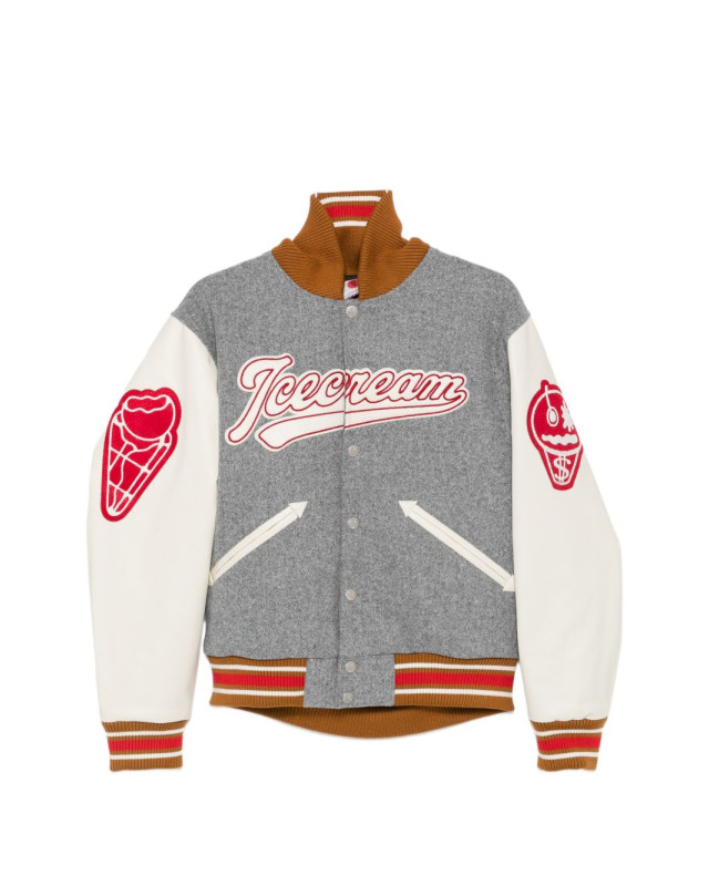 [ICECREAM] Casual Jacket FW26 ICOU26201GREY