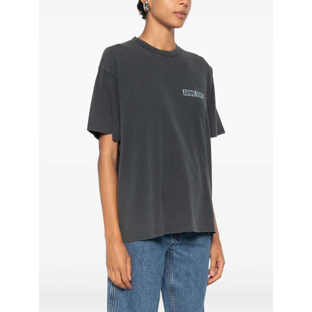 [Anine Bing] T-shirts Short Sleeve FW26 A-08-12312  WBL1