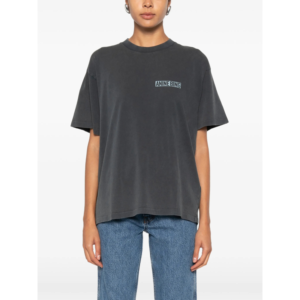 [Anine Bing] T-shirts Short Sleeve FW26 A-08-12312  WBL1