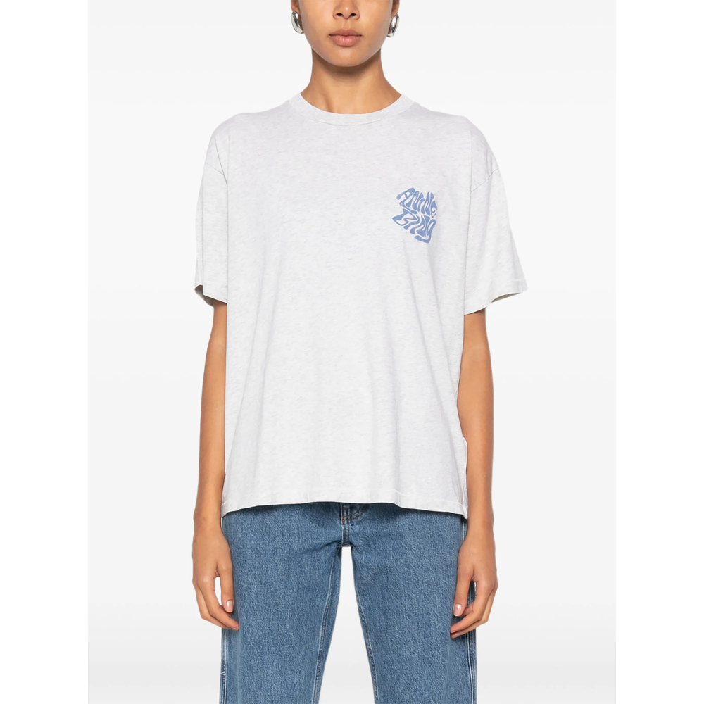[Anine Bing] T-shirts Short Sleeve FW26 A-08-12929  GRY1
