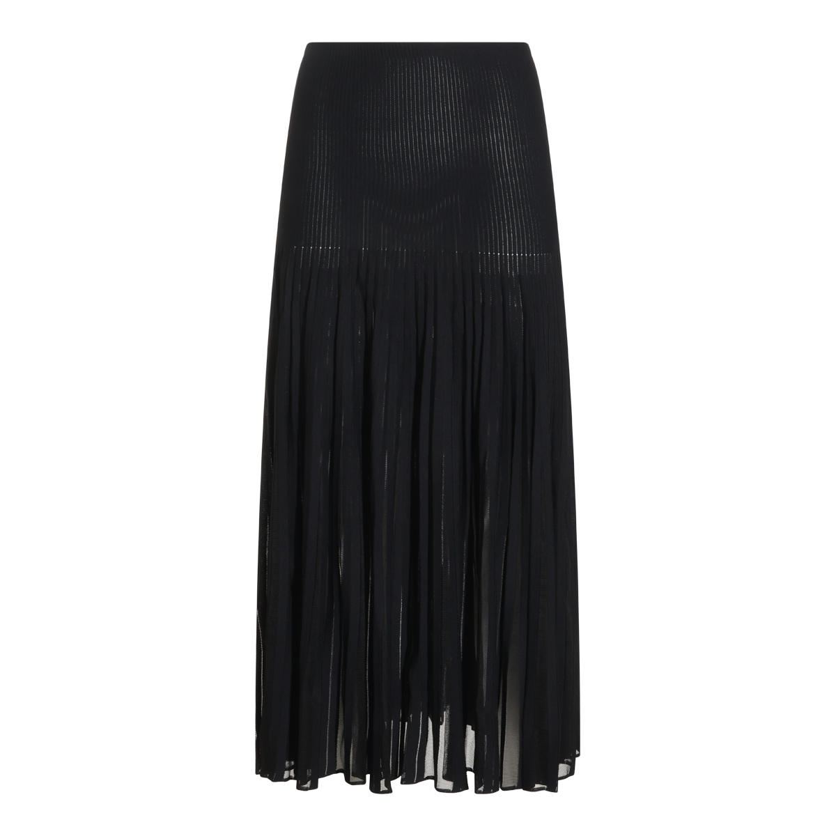 [Alaia] Long skirt FW26 AA9J2582K219D995