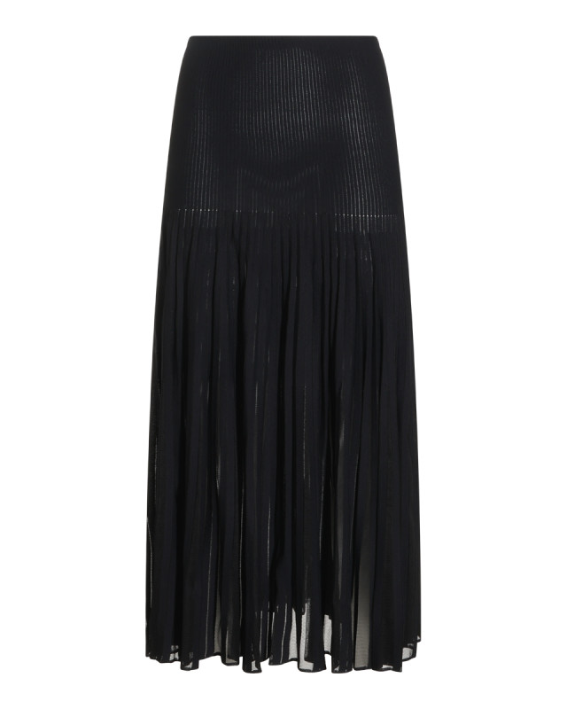 [Alaia] Long skirt FW26 AA9J2582K219D995