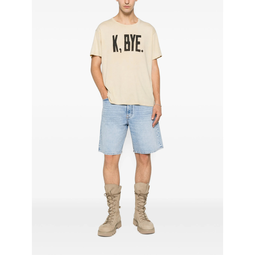 [R13] T-shirts Short Sleeve FW26 R13WK001 157BO KHAKI