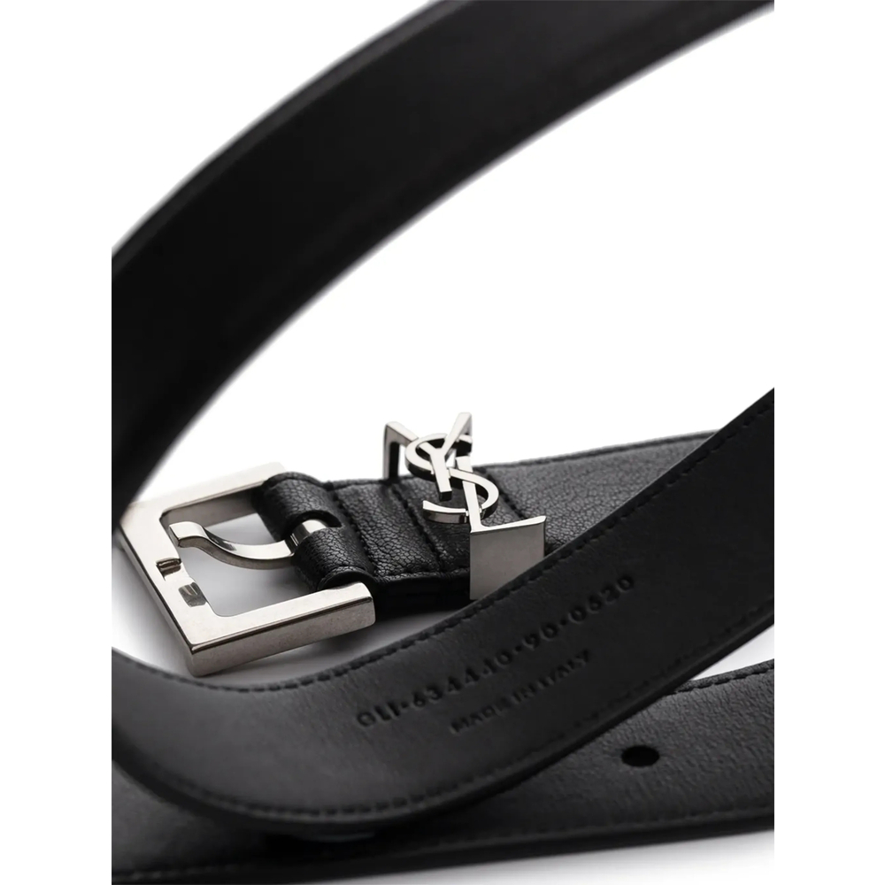 [Saint Laurent] Belt SS26 634440 BRM0E 1000