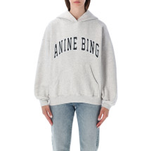 [Anine Bing] Hoodie FW26 A0812493GRM1GREY MELAN